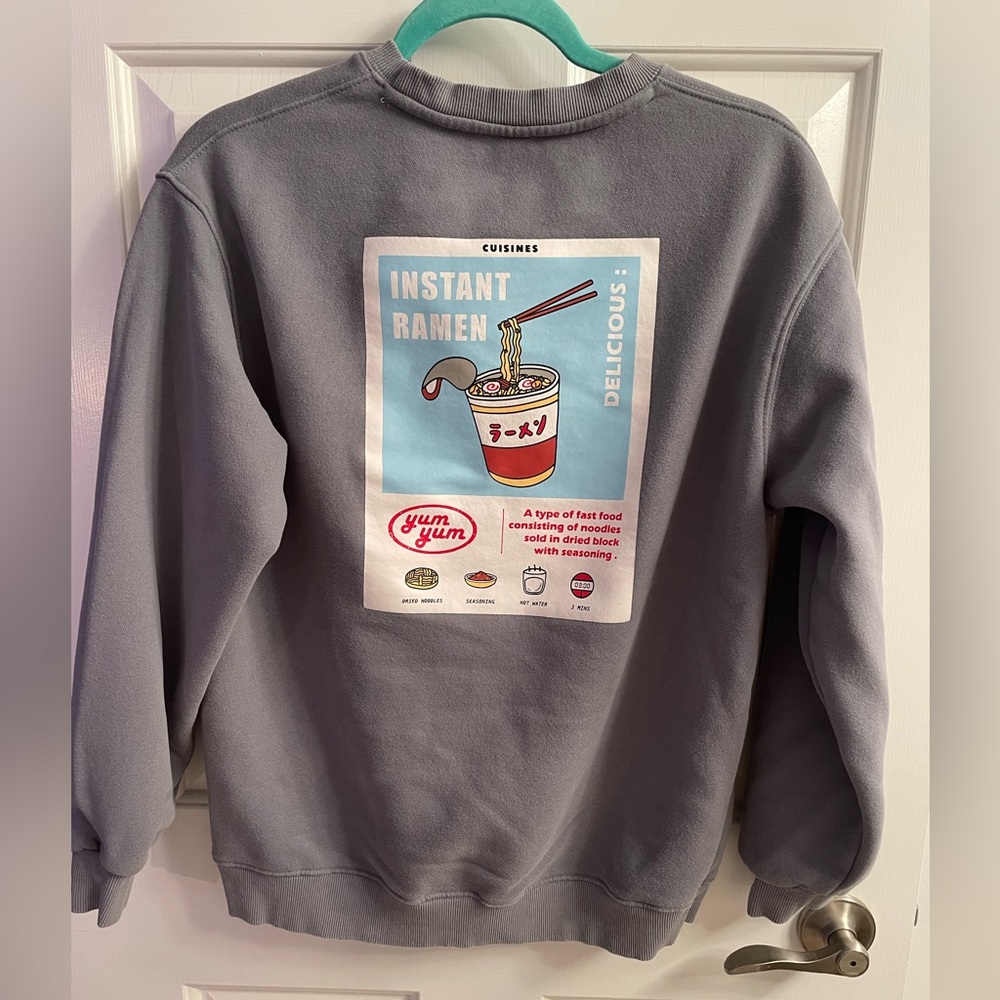 Ramen Graphic Sweatshirt